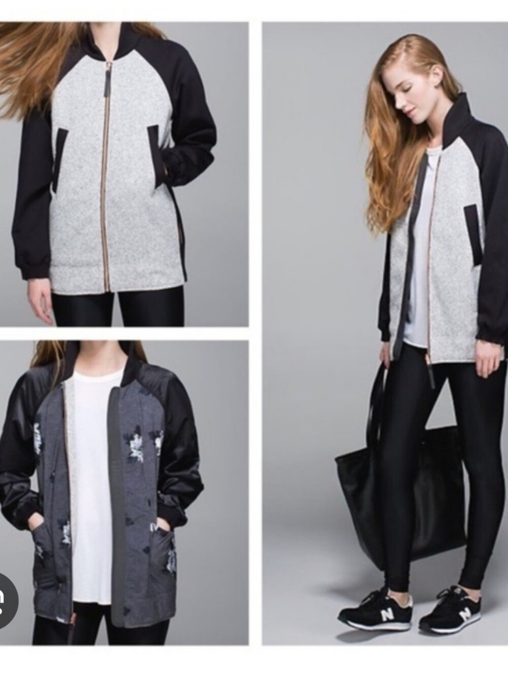 LULULEMON both Ways Bomber Jacket
